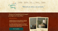 Desktop Screenshot of candelasmonterrey.com